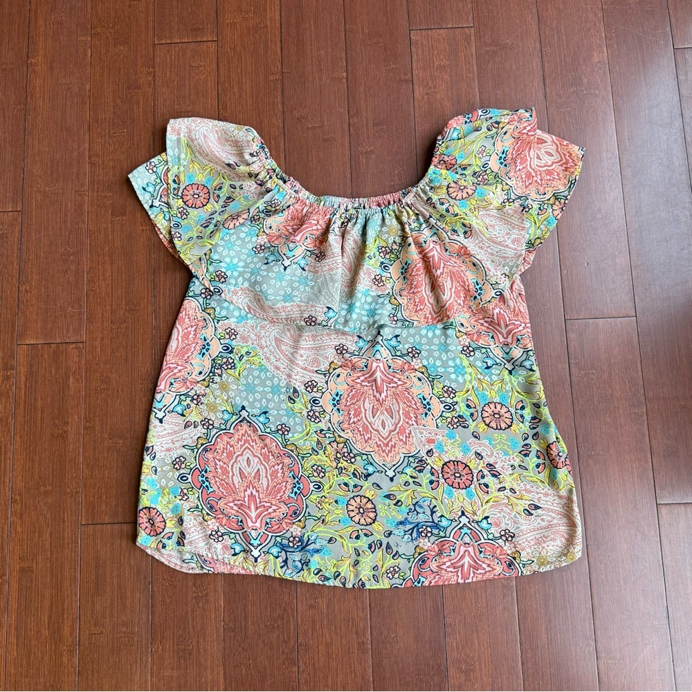 Floral Multicolor‎ Women's Top